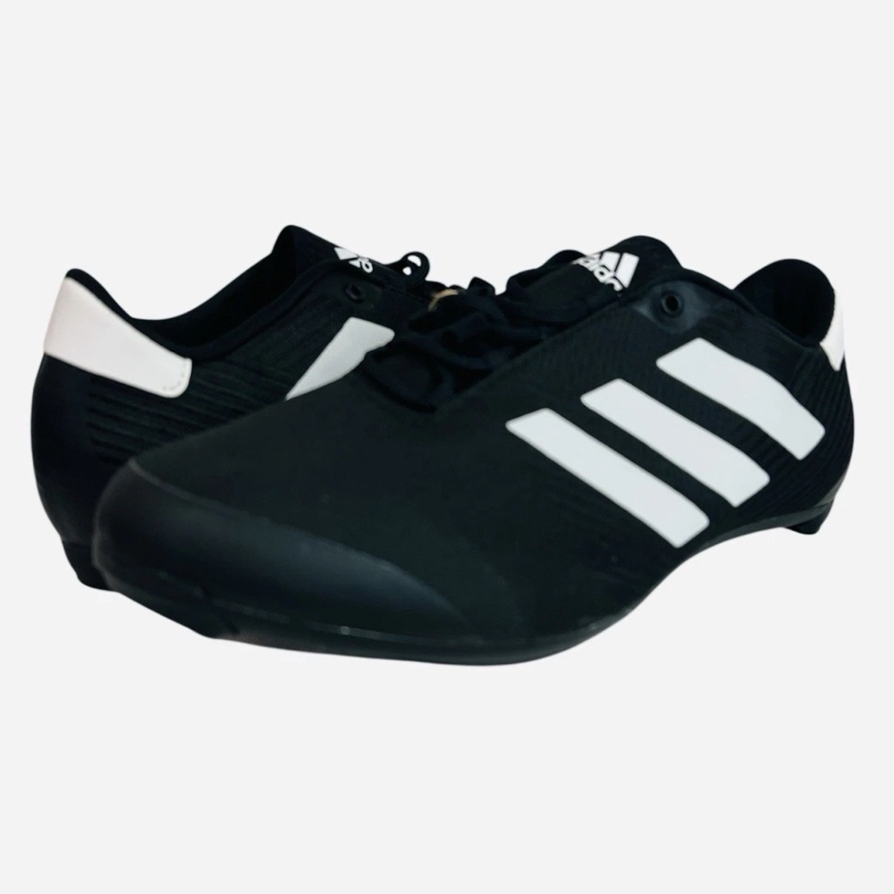 Adidas The Road Cycling Bike Shoes Black/White FW4457 Size Men 6.5/Wmn 7.5